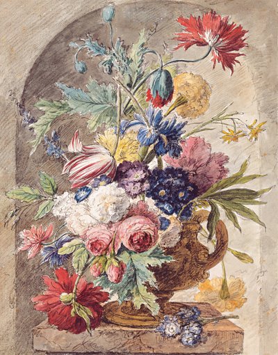 Flower Still Life, c. 1734 by Jan van Huysum